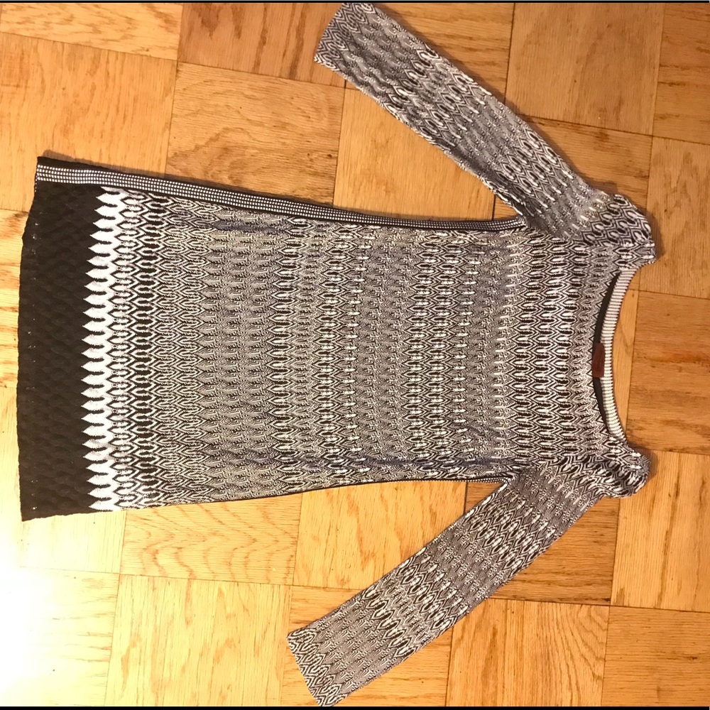 Missoni black and white dress